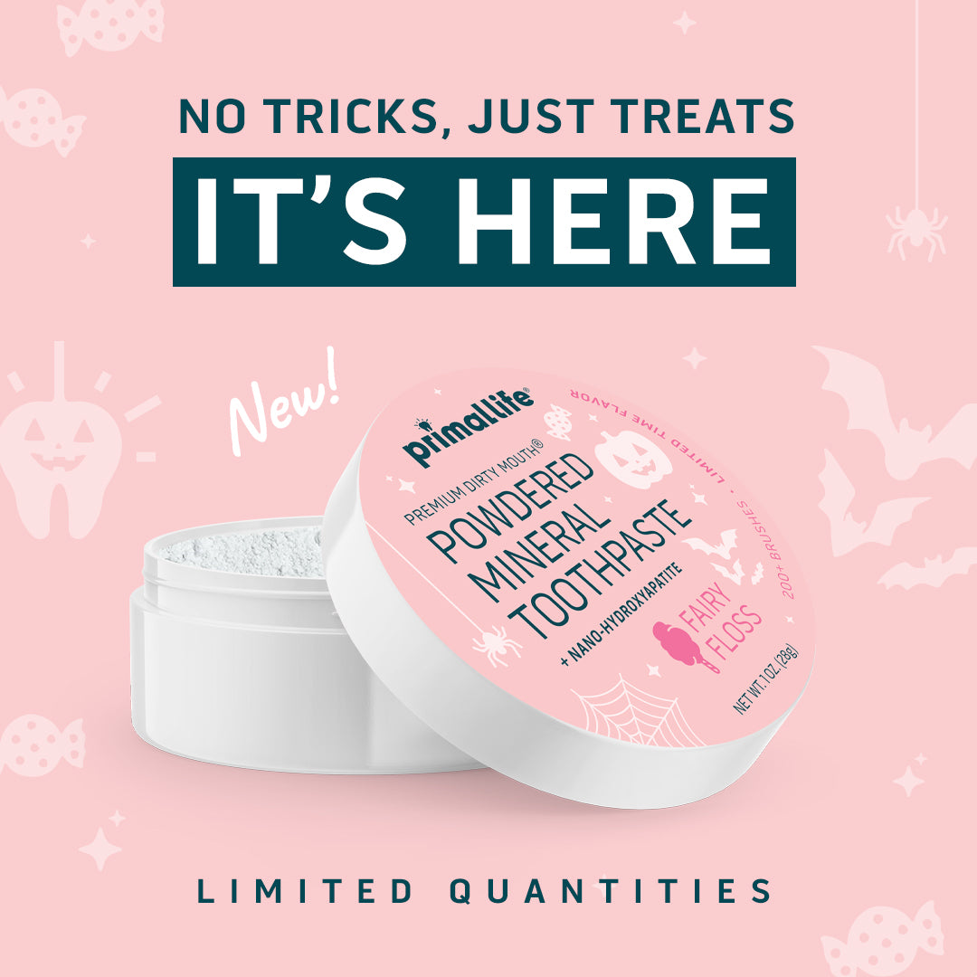 Limited Edition Fairy Floss (Cotton Candy) Toothpowder