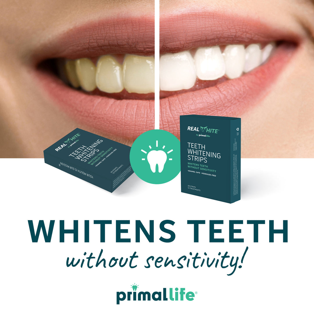 Real White Teeth Whitening Strips