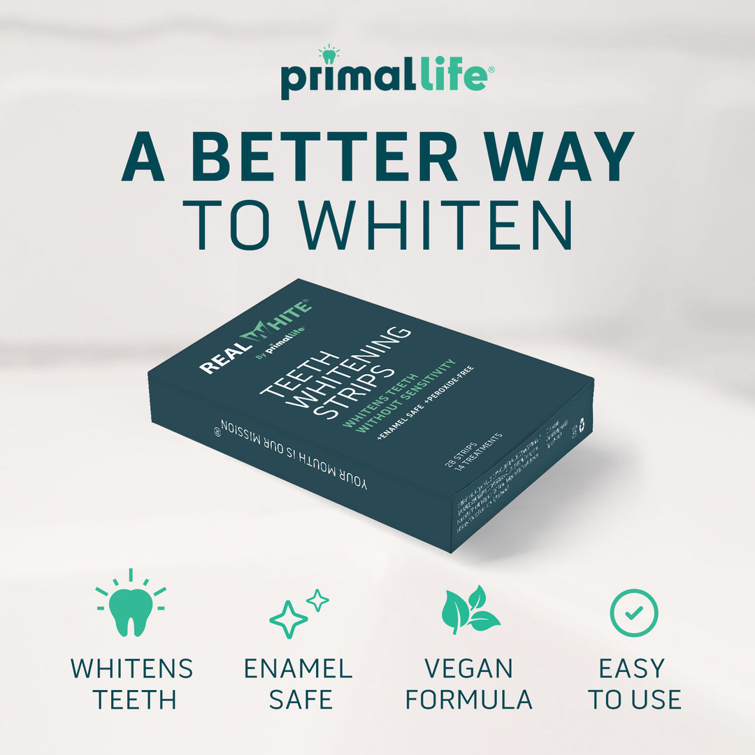 Real White Teeth Whitening Strips