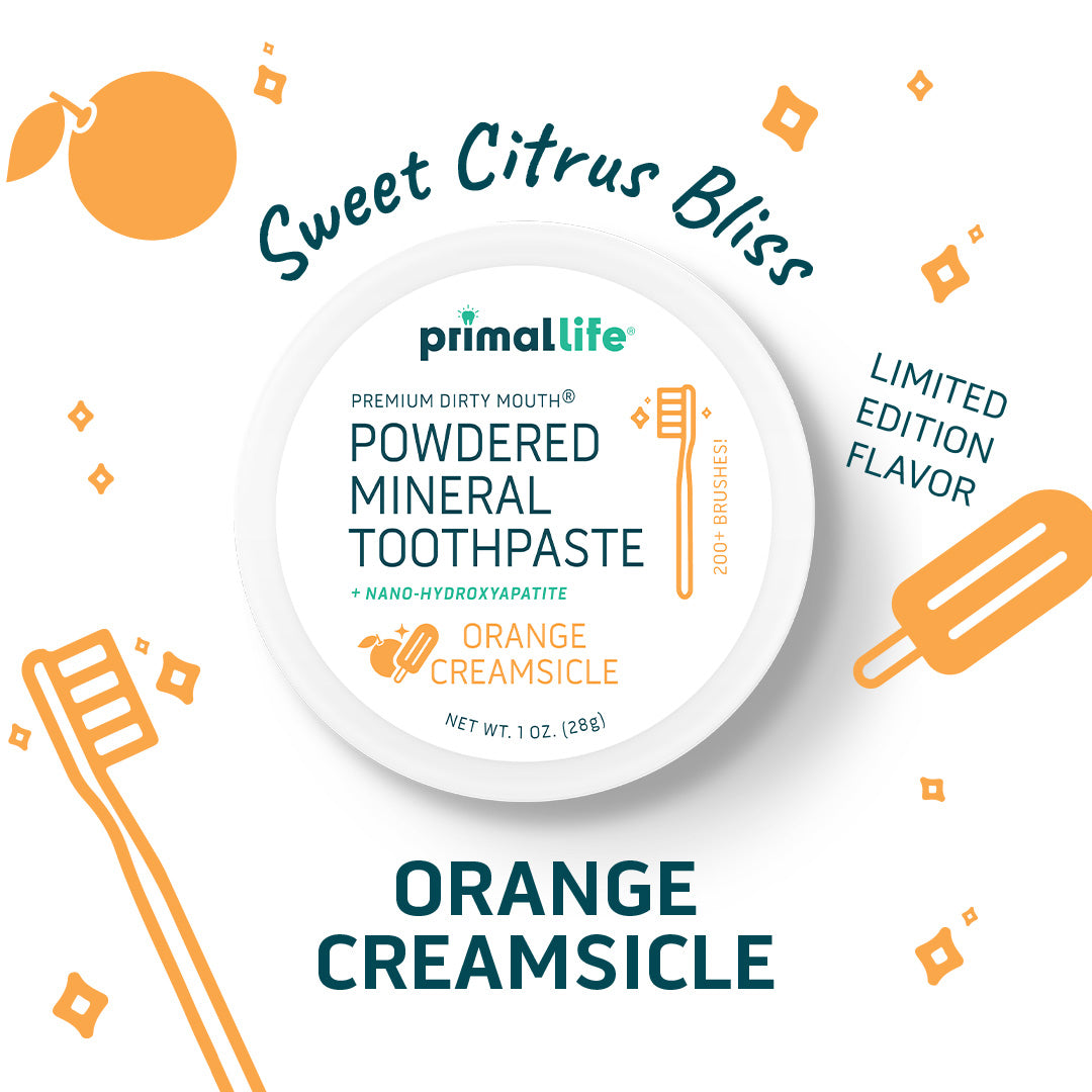 Limited Edition Orange Creamsicle Toothpowder