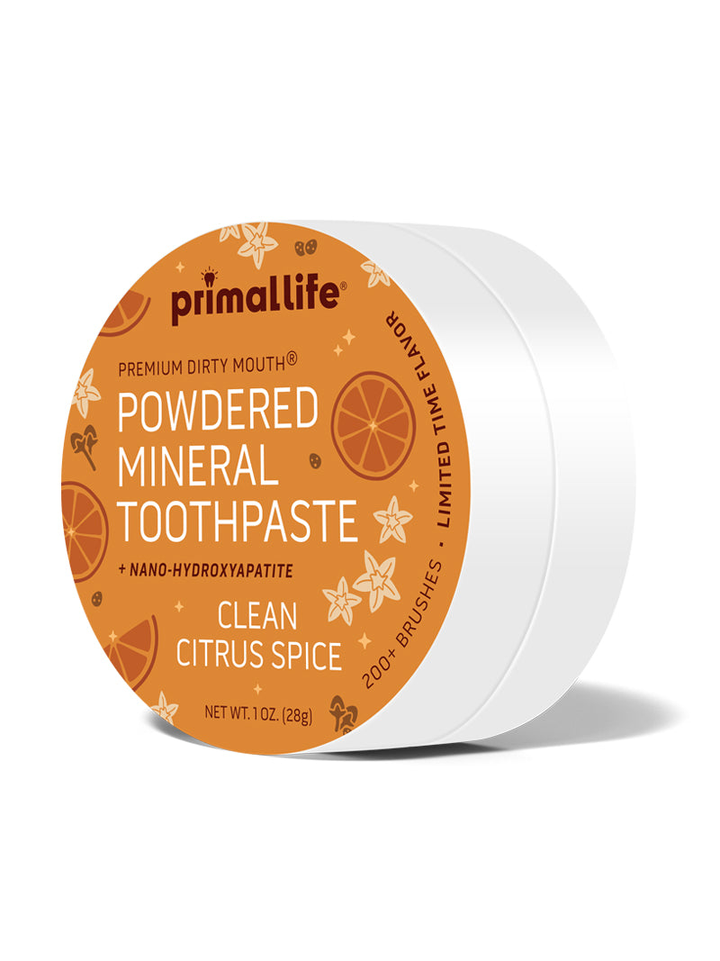 Limited Edition Clean Citrus Spice Toothpowder