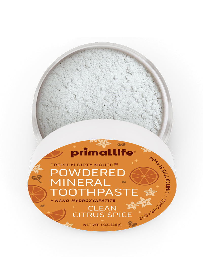 Limited Edition Clean Citrus Spice Toothpowder