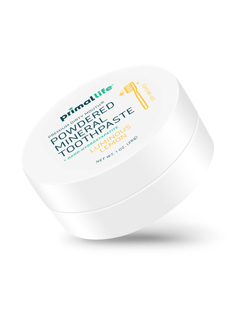 Limited Edition Luminous Lemon Toothpowder