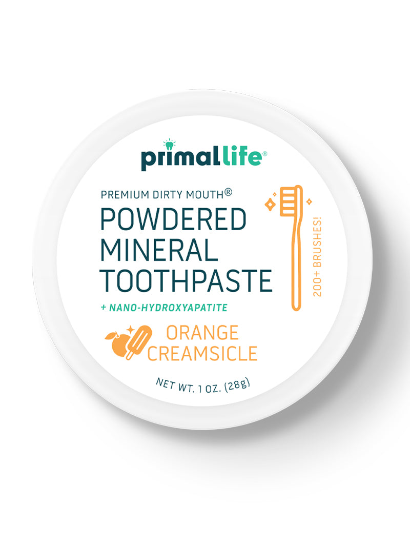 Limited Edition Orange Creamsicle Toothpowder