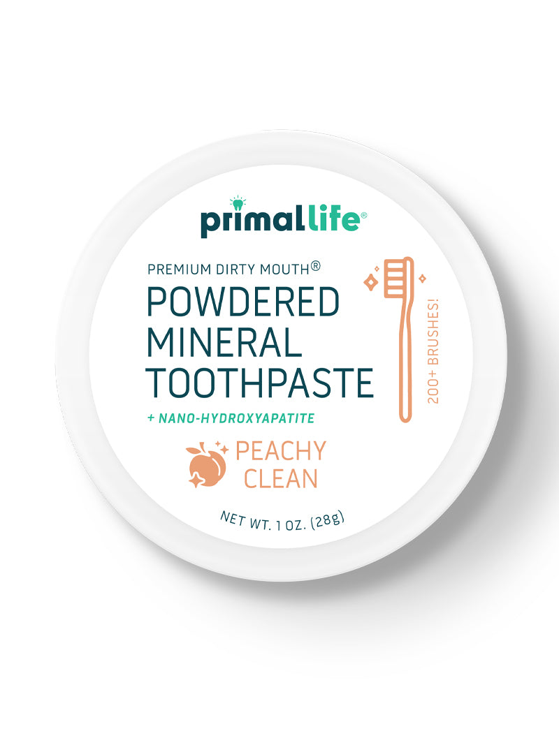 Limited Edition Peachy Clean Toothpowder